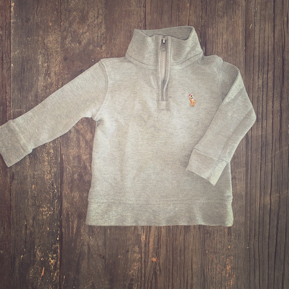 Ralph Lauren Gray cotton pullover